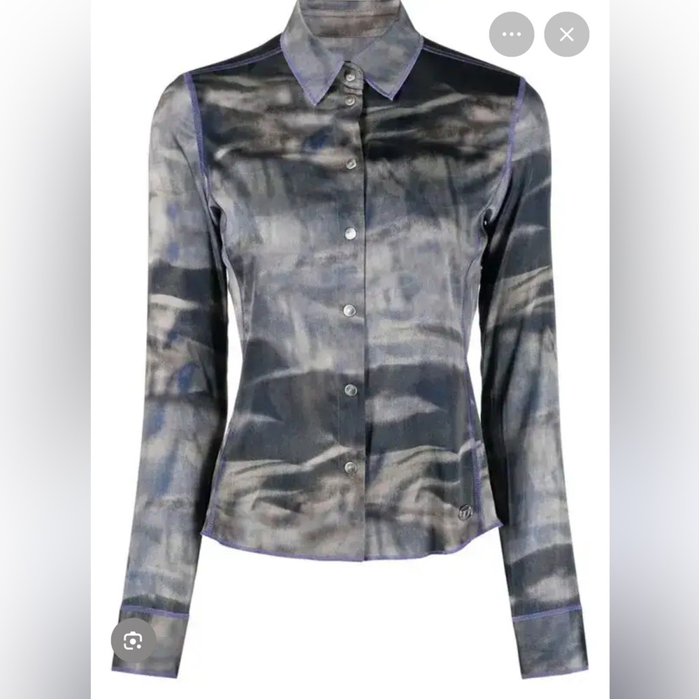Diesel Multicolor Tie-Dye Shirt